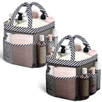 Mesh Shower Caddy Portable - 9 Pockets for College Dorm Room Essential