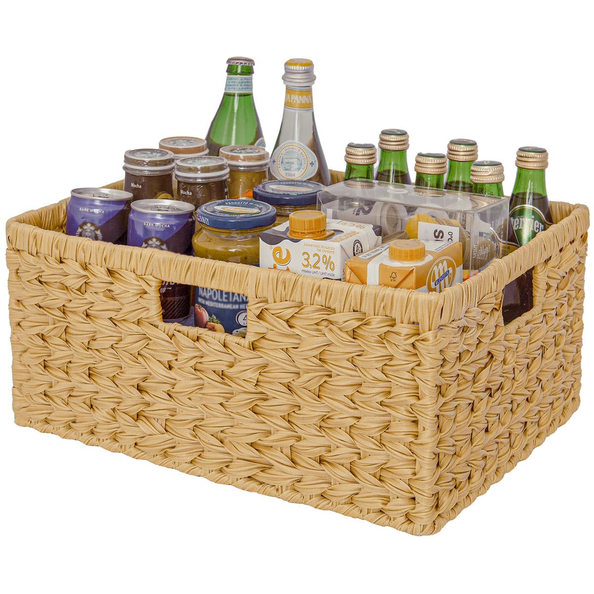 GRANNY SAYS Wicker Storage Baskets for Organizing, Basket Organizer, 2-Pack