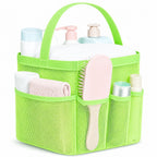 Mesh Shower Caddy Portable - 9 Pockets for College Dorm Room Essential