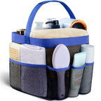 Mesh Shower Caddy Portable - 9 Pockets for College Dorm Room Essential