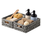 GRANNY SAYS Wicker Storage Baskets for Organizing, Basket Organizer, 2-Pack