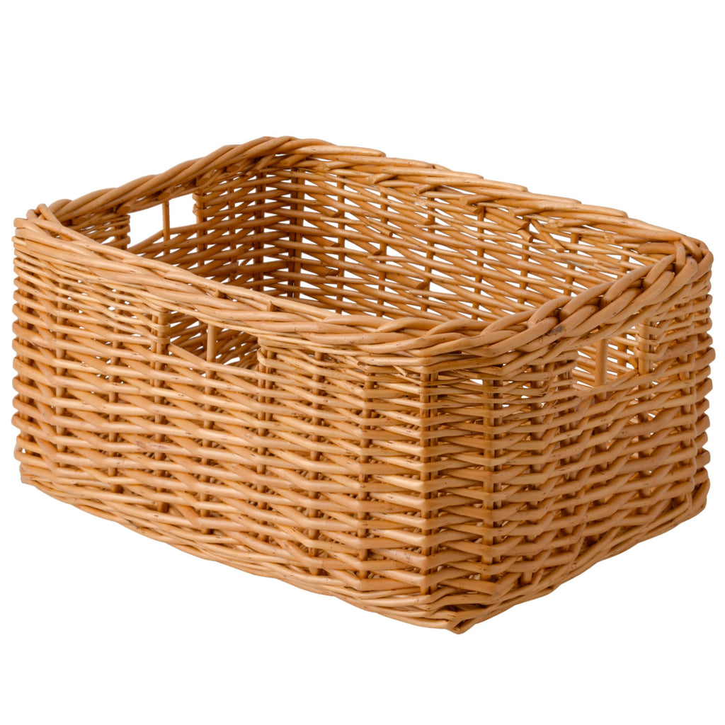 StorageWorks Wicker Baskets for Storage, Wicker Storage Baskets, 1-Pack