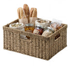 StorageWorks Wicker Baskets for Storage, Wicker Storage Baskets, 1-Pack