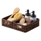 GRANNY SAYS Wicker Storage Baskets for Organizing, Basket Organizer, 2-Pack