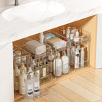 Vtopmart 4 Pack Pull Out Bathroom Under Sink Organizer (S-Standard)