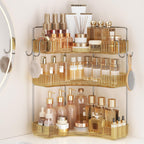 Corner Bathroom Counter Organizer 3-Tier Bathroom Organizer