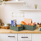 Wicker Baskets for Organizing Toilet Paper Storage Basket