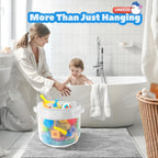 UNEEDE Bath Toy Organizer,4 Gallons Bathtub Toy Storage Organizer
