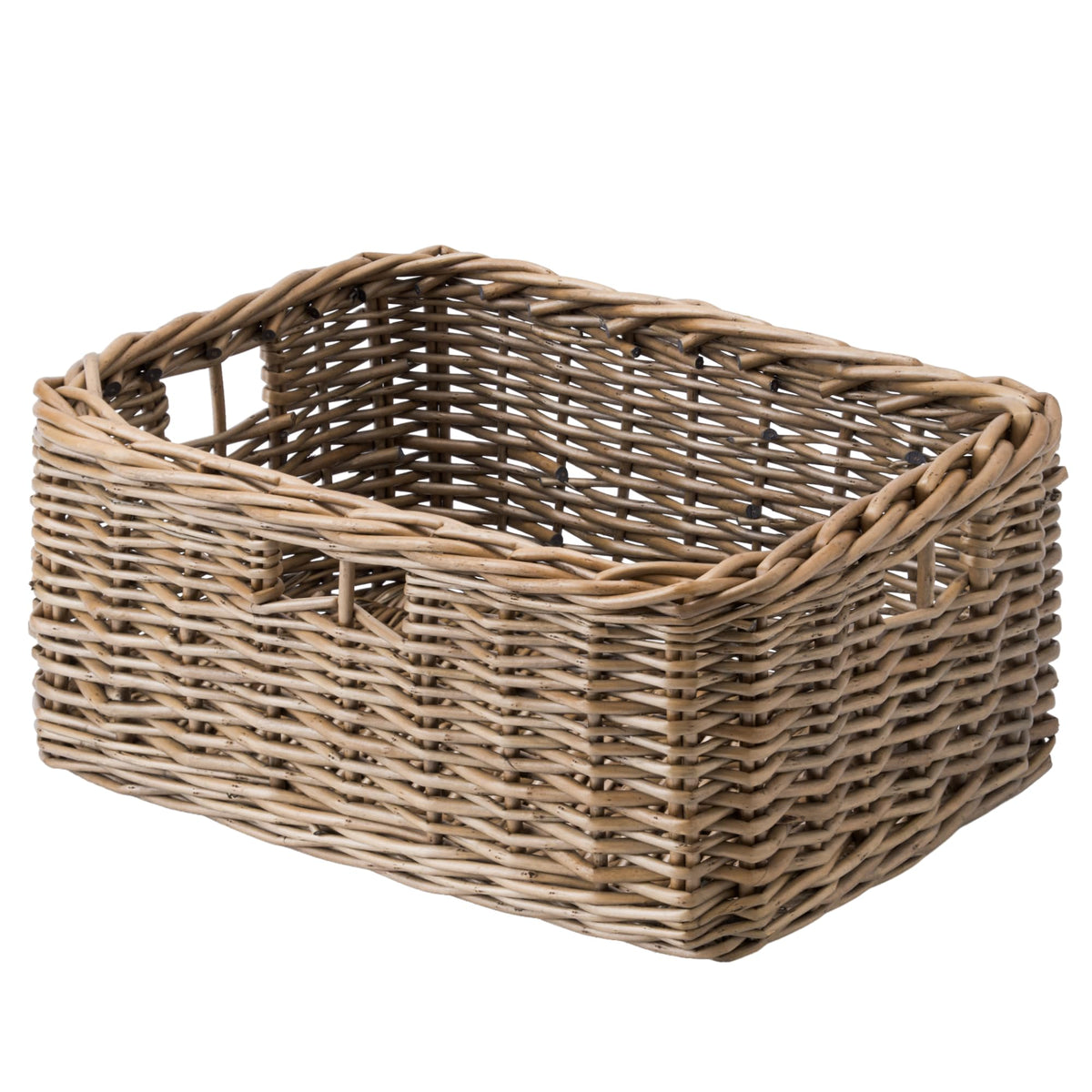 StorageWorks Wicker Baskets for Storage, Wicker Storage Baskets, 1-Pack