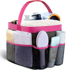 Mesh Shower Caddy Portable - 9 Pockets for College Dorm Room Essential