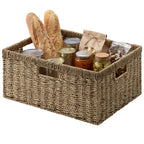 StorageWorks Wicker Baskets for Storage, Wicker Storage Baskets, 1-Pack