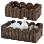 Wicker Baskets for Organizing Toilet Paper Storage Basket